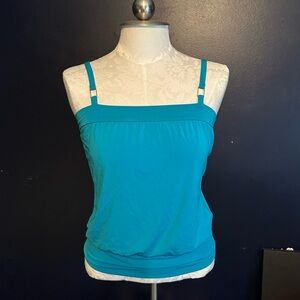 💜Express tank top blue size medium
